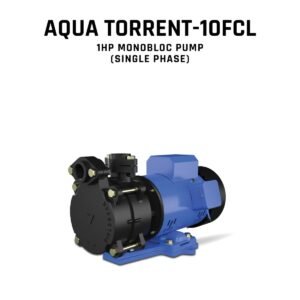 Self-priming Pump, AQUA TORRENT - 10FCL,1.0 HP, Single Phase, 230 Volts, Size 25mm X 25mm