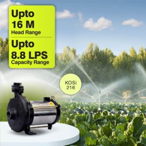 Openwell Submersible Pump, KOSi -216, 2 HP, Single Phase, 210 Volts, Size 65mm X 50mm with Control Panel